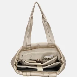 Dames Laptoptassen^Zebra Trends Evie shopper champagne