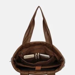 Dames Laptoptassen^Zebra Trends Evie shopper bruin