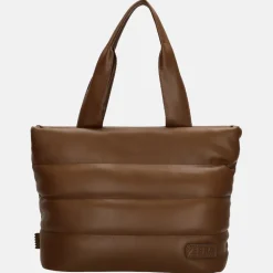 Shoppers^Zebra Trends Evie shopper bruin