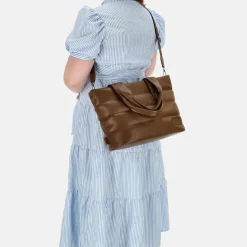 Shoppers^Zebra Trends Evie shopper bruin