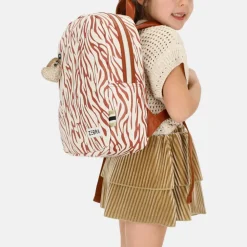 Kinderrugzakken Met Naam | Kinderrugzakken^Zebra Trends kinderrugzak zebra bruin