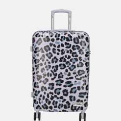 Reiskoffers^Zebra Trends koffer 65 cm panter print
