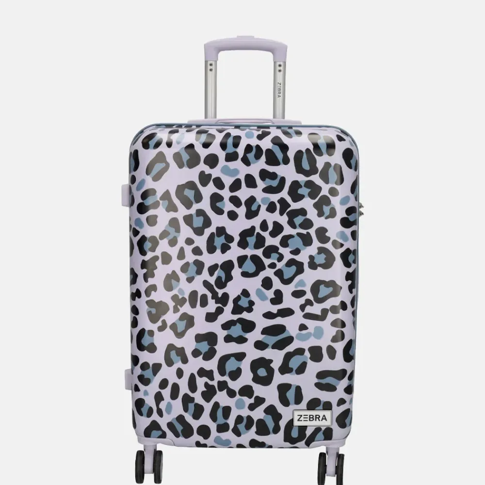 Reiskoffers^Zebra Trends koffer 65 cm panter print