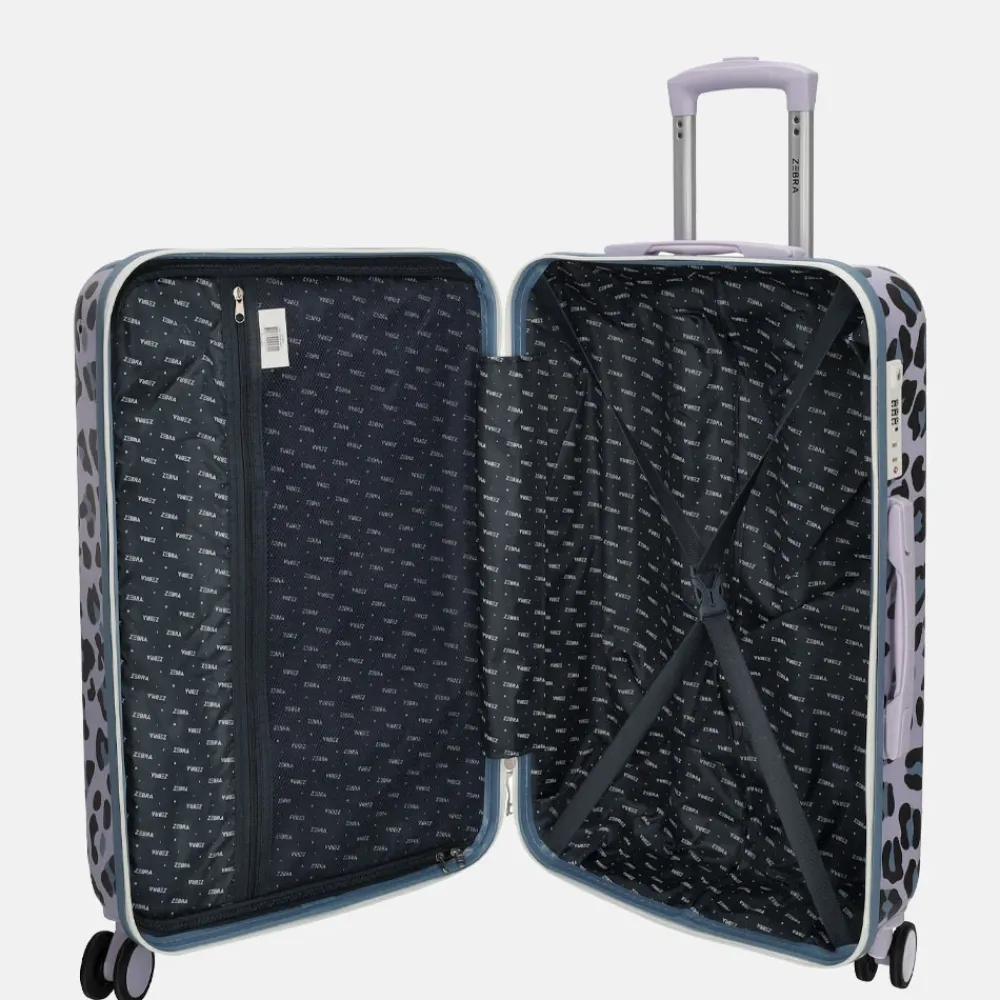 Reiskoffers^Zebra Trends koffer 65 cm panter print