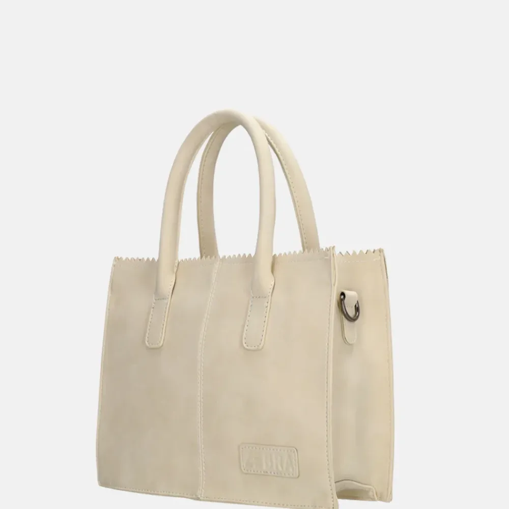 Handtassen^Zebra Trends Lisa handtas M creme