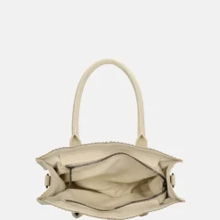 Handtassen^Zebra Trends Lisa handtas M creme