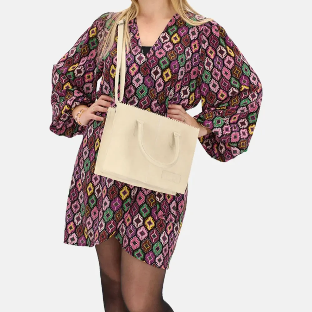Handtassen^Zebra Trends Lisa handtas M creme