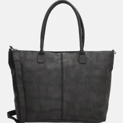 Shoppers^Zebra Trends Mirjam shopper zwart
