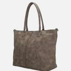 Shoppers^Zebra Trends Mirjam shopper donkerbruin
