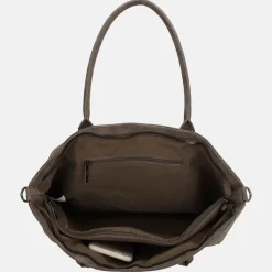 Shoppers^Zebra Trends Mirjam shopper donkerbruin