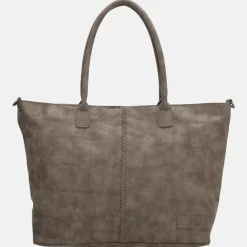 Shoppers^Zebra Trends Mirjam shopper donkerbruin