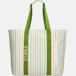Strandtassen^Zebra Trends strandtas met koelvak retro stripes