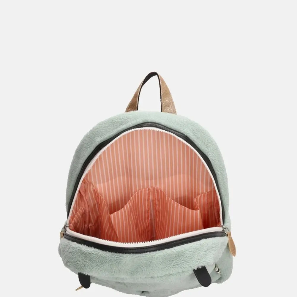 Kinderrugzakken Met Naam | Kinderrugzakken^Zebra Trends Teddy dier kinderrugzak mint